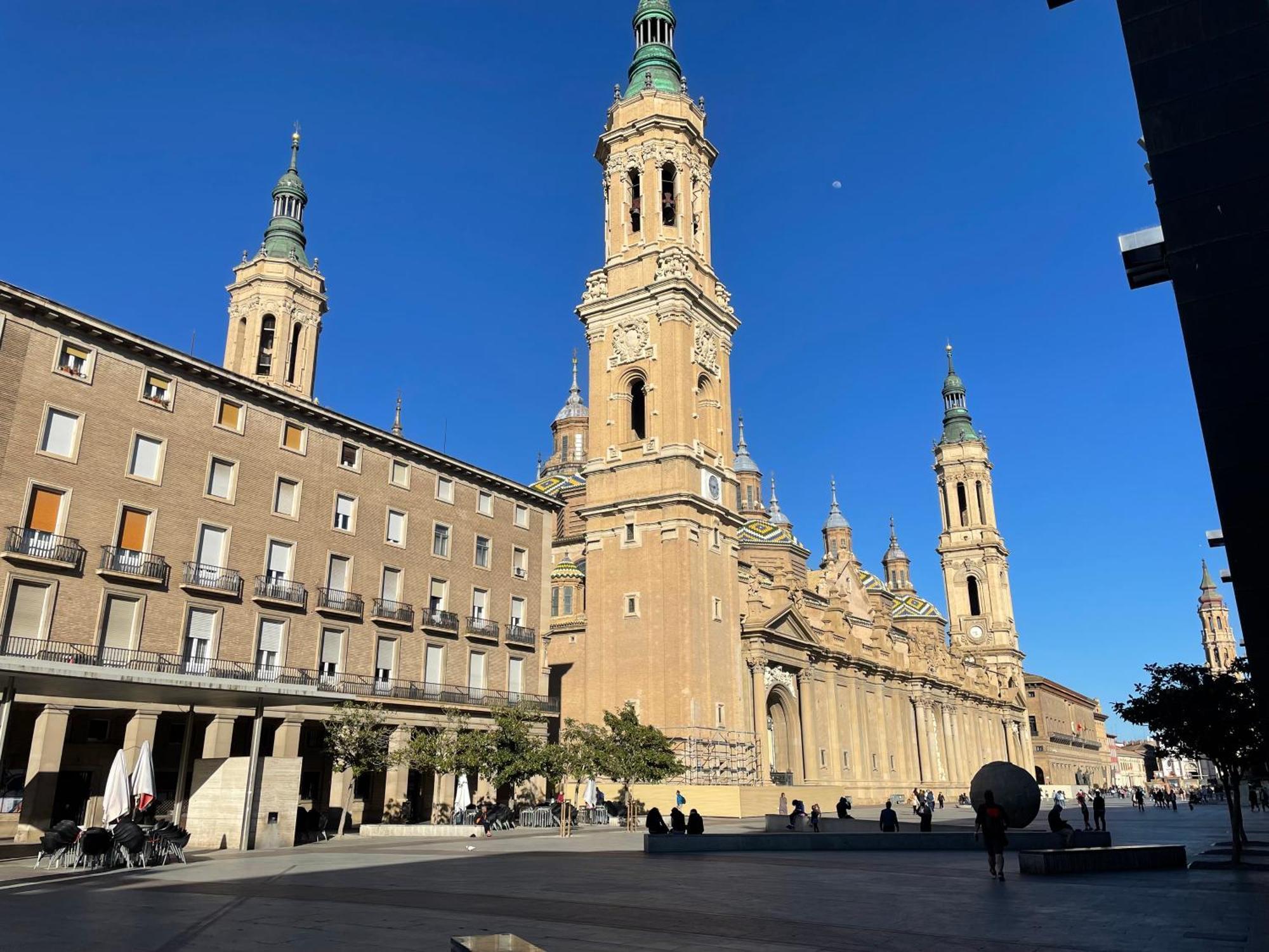 Atico Junto A Mercado Central, Con Parking Gratis Saragossa Exterior foto