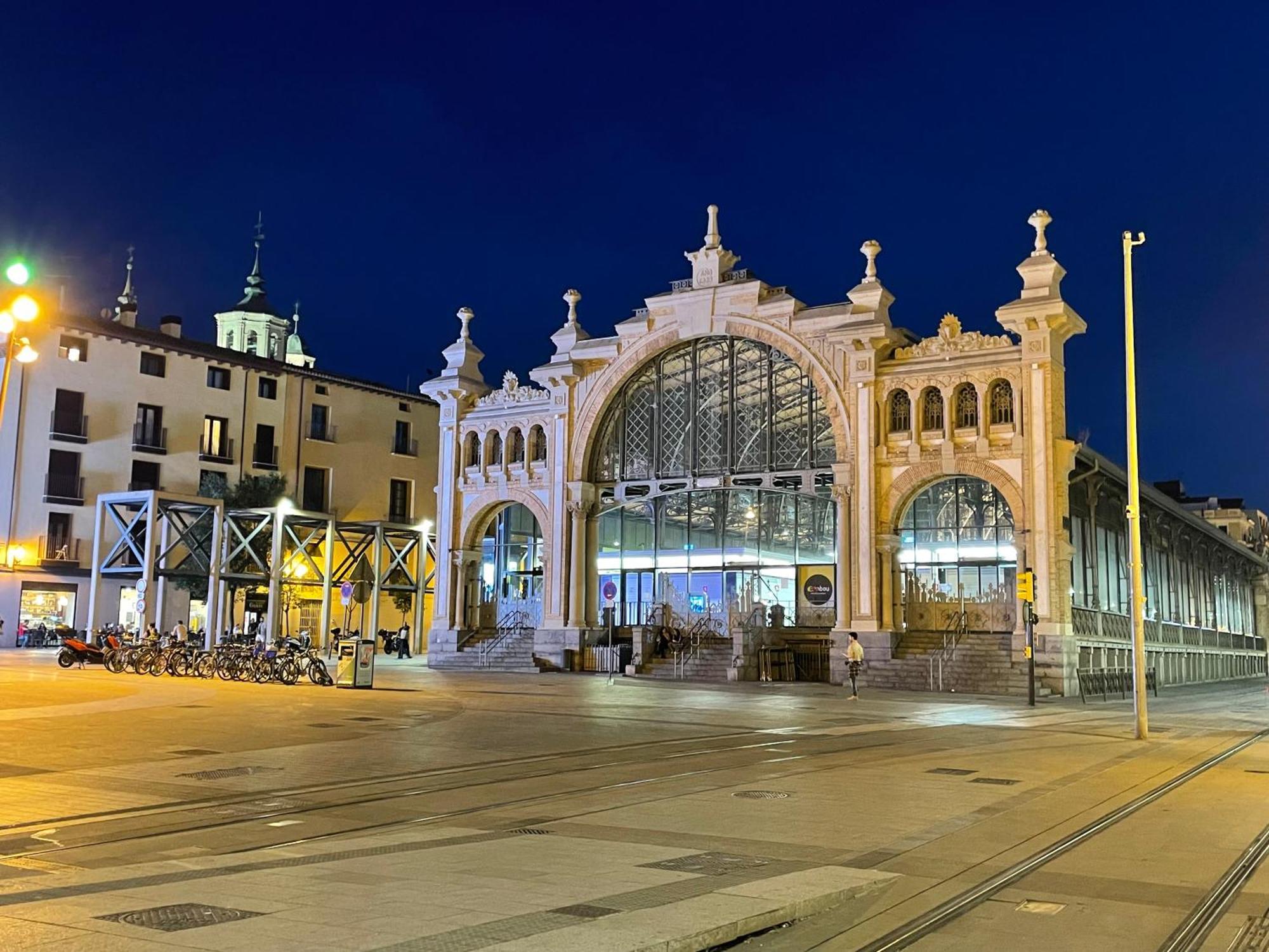 Atico Junto A Mercado Central, Con Parking Gratis Saragossa Exterior foto